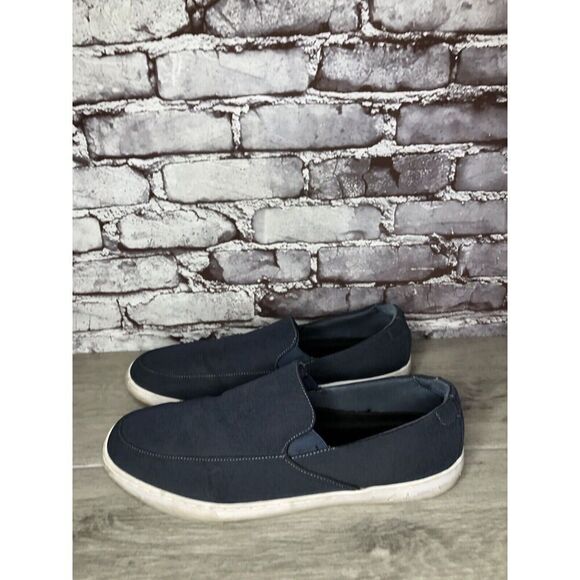 Cuater Tracer Navy Blue Canvas Fabric Slip On Casual Shoes Men’s Sz 13M US/47EU - Picture 16 of 16
